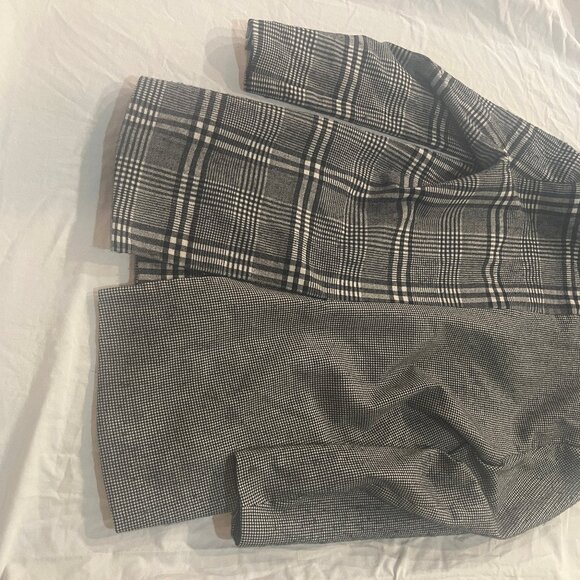 Ronny Kobo “Kiera” Oversized Wool Blazer – Plaid & Houndstooth Power Jacket - Picture 7 of 7